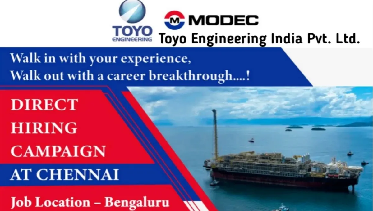 Toyo Engineering India Walk-in Drive