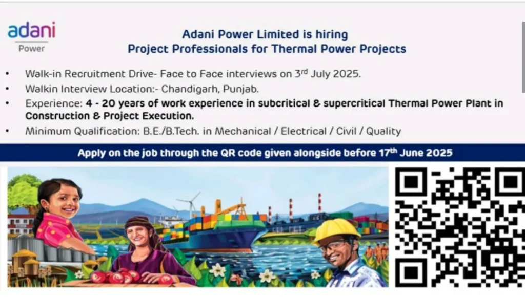 Adani Power Limited Careers