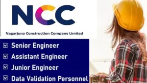 NCC Limited Recruitment 2025