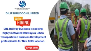 Dilip Buildcon Ltd Hiring