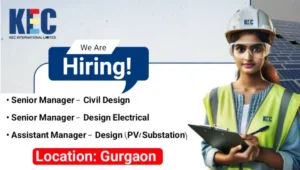 KEC International Ltd is Hiring
