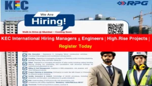 KEC International Hiring Civil Engineers