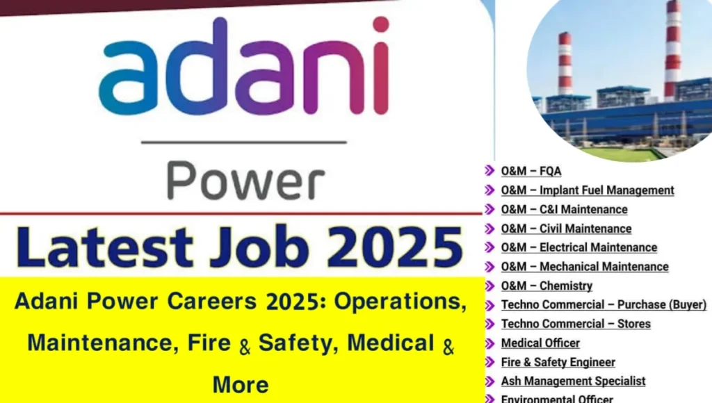 Adani Power Careers 2025