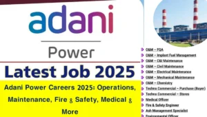 Adani Power Careers 2025
