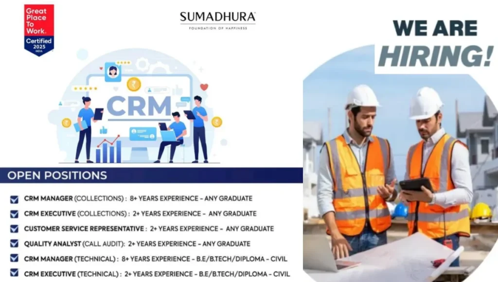 Sumadhura Group Hiring