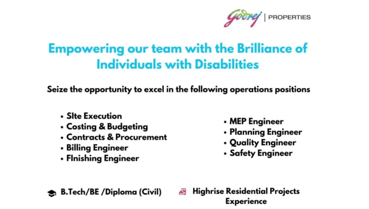 Godrej Properties Careers 2025