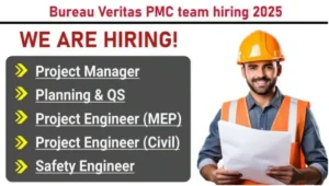 Bureau Veritas PMC Hiring 2025