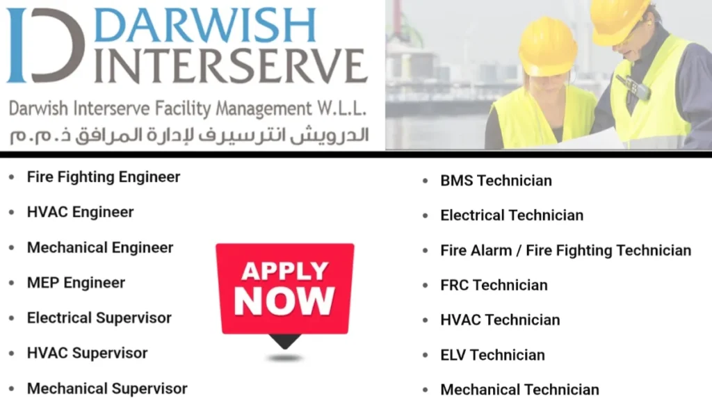Darwish Interserve Walk-In Interview