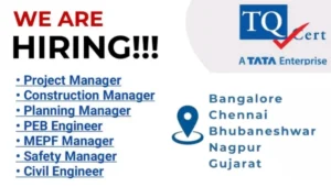 TQ Cert Service Pvt Ltd Vacancy