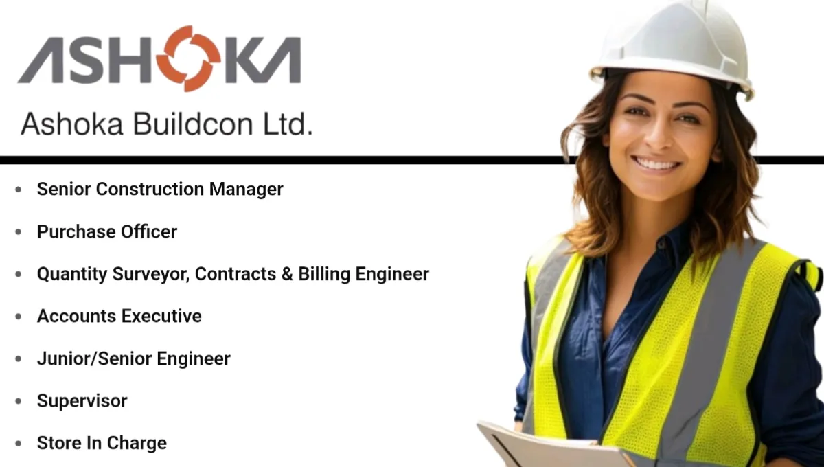 Ashoka Buildcon Ltd Vacancy