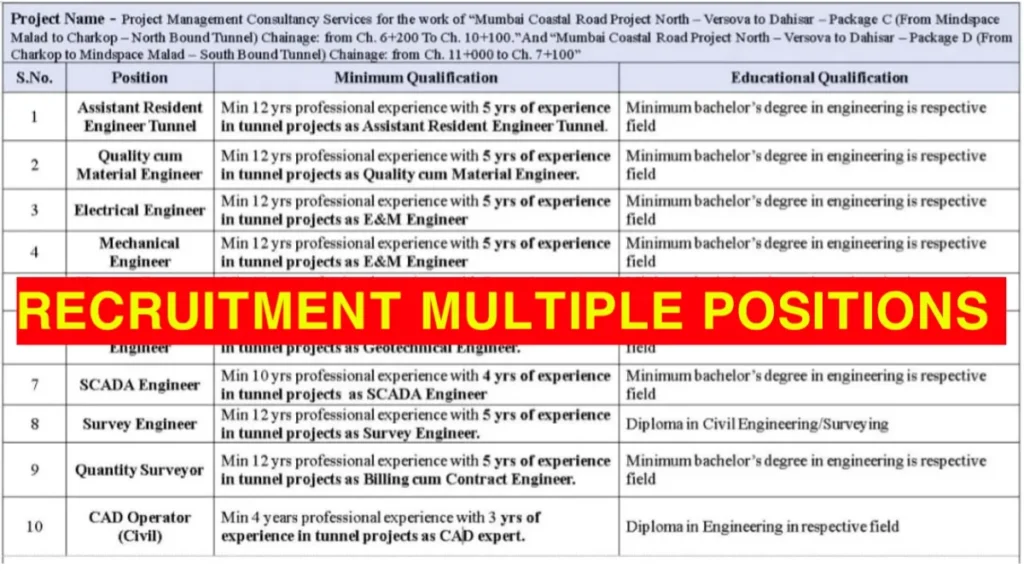 Meinhardt India Recruitment 2025