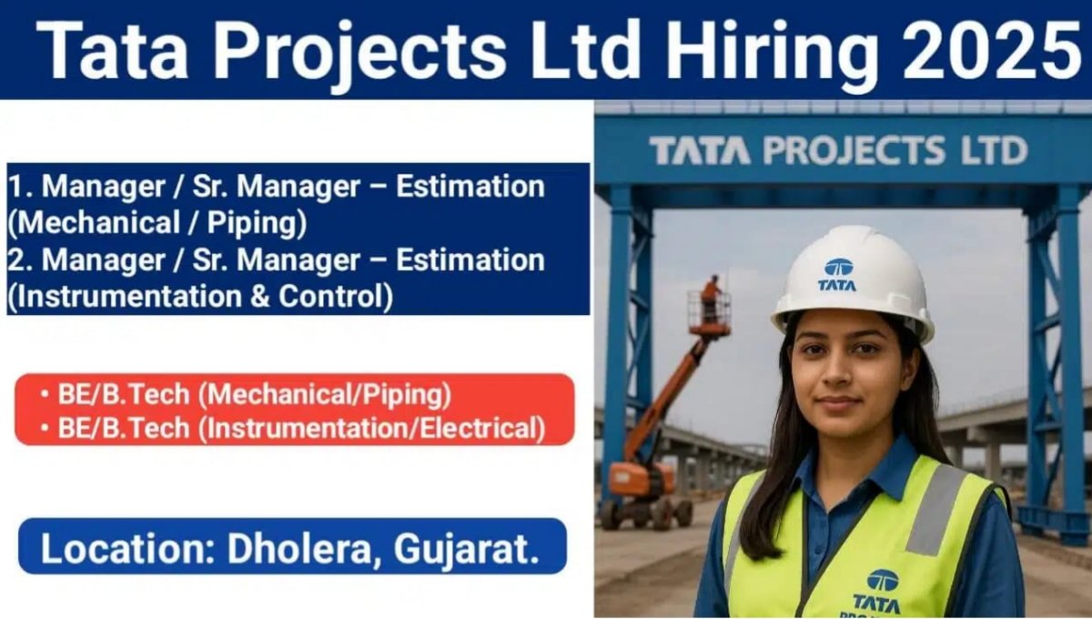 Tata Projects Recruitment 2025