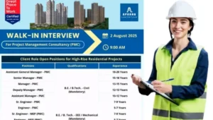 Aparna Constructions Walk-In Interview 2025