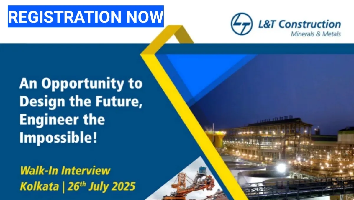 L&T Construction Walk-In Interview