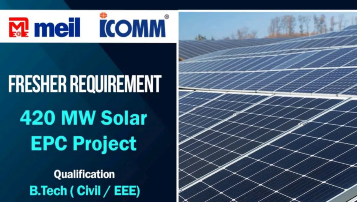ICOMM MEIL Group Hiring Fresh Engineers
