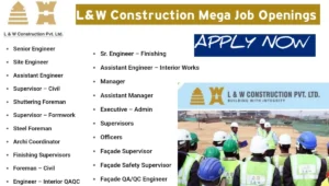 L&W Construction Job Openings 2025