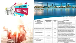 FOX Solutions Hiring 2025