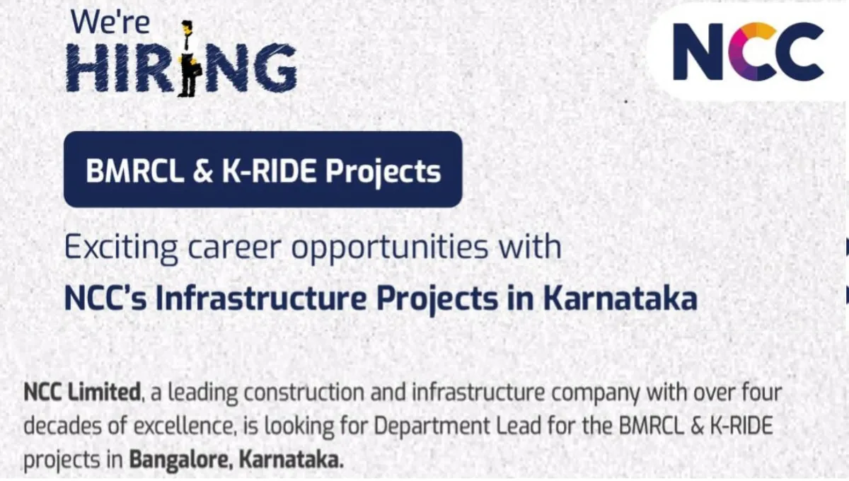 Explore Career Opportunities with NCC Limited