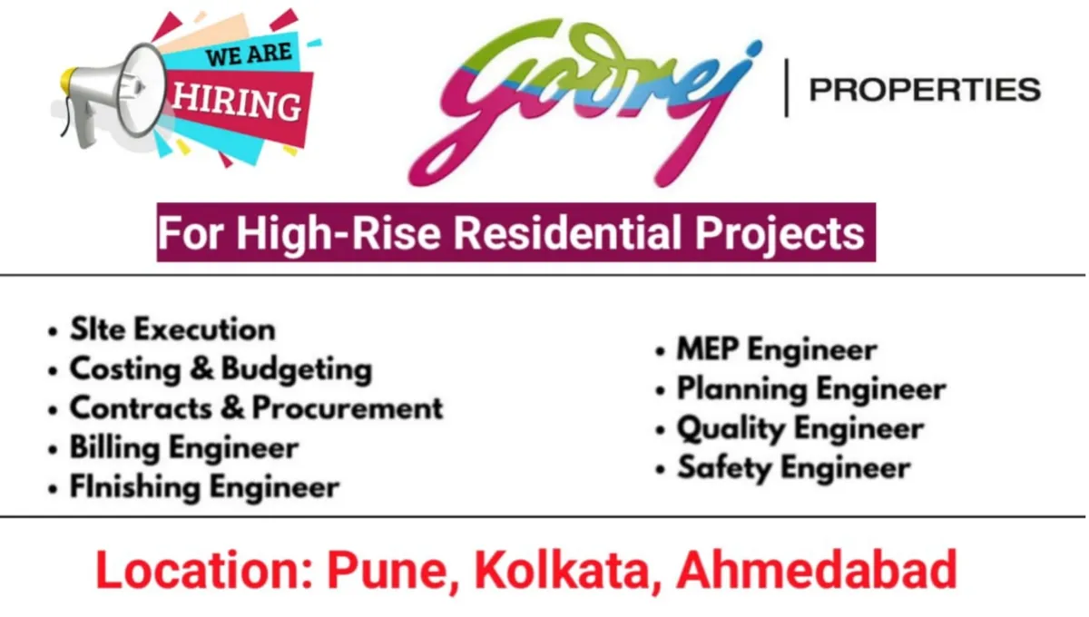 Godrej Properties Ltd Hiring