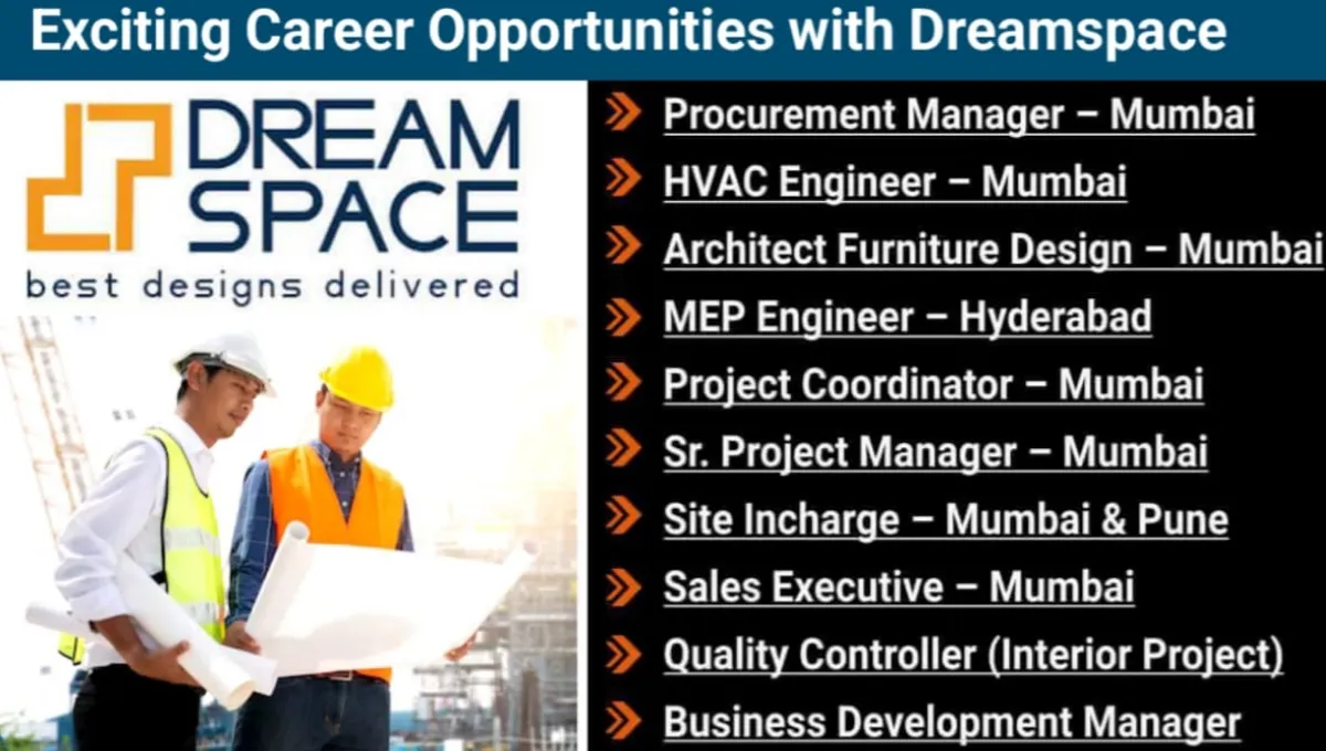 Dream Space India Job Opportunity