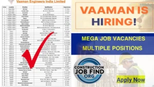 Vaaman Engineering Mega Job Jobs 2025