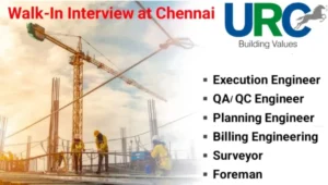 URC Construction Walk-In Interview