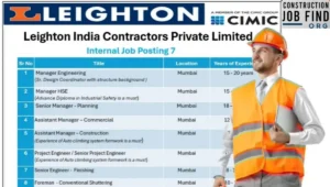 Leighton India Contractors Hiring 2025