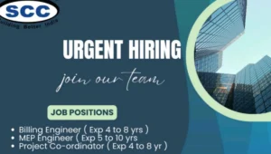 SCC Infrastructure Urgent Hiring
