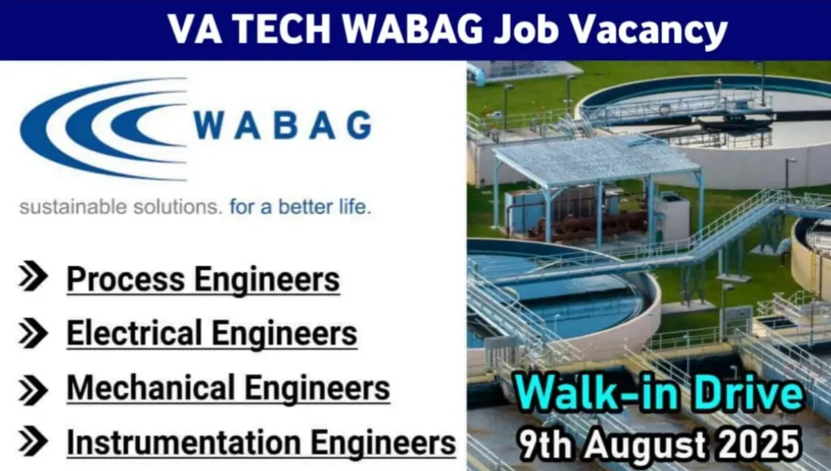 VA Tech WABAG Jobs