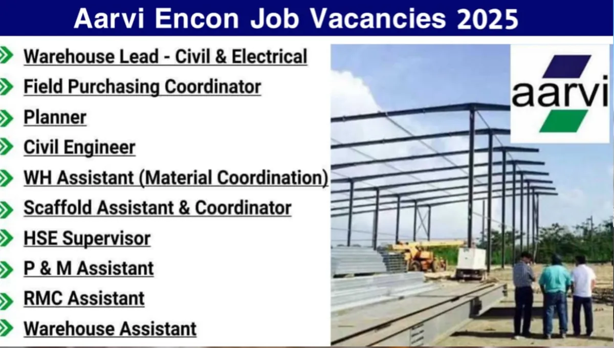 Aarvi Encon Ltd Vacancy