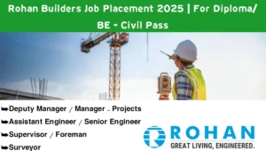 Rohan Builders Job Placement 2025