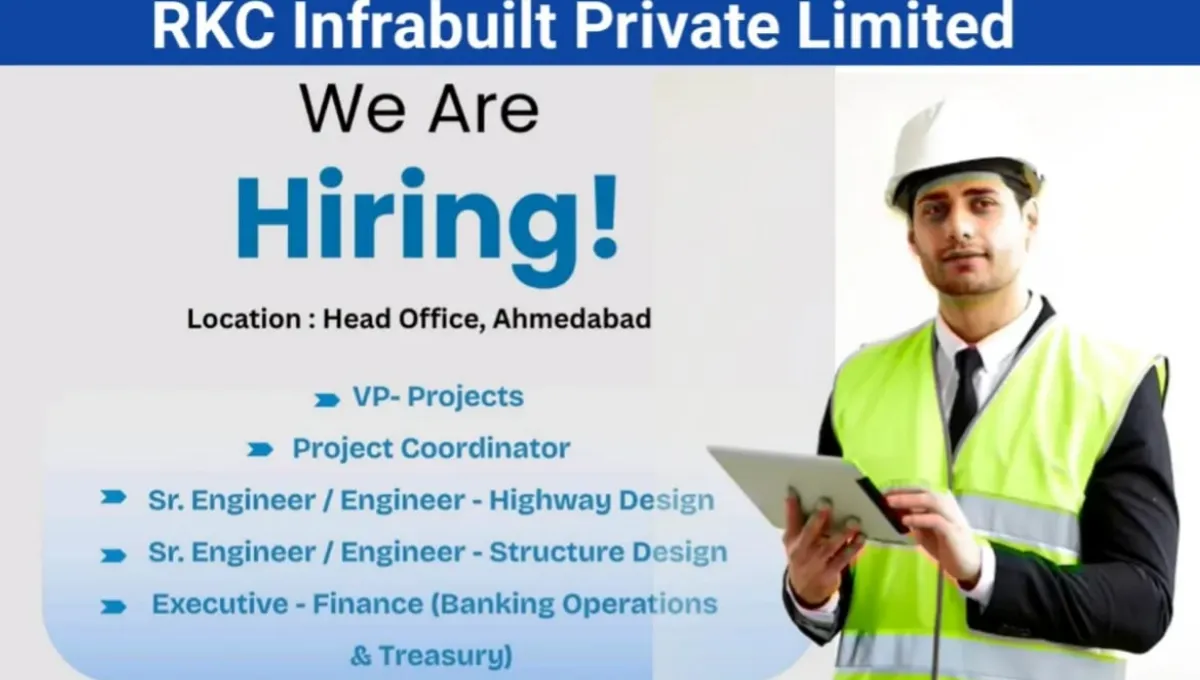 RKC Infrabuilt Job Opening 2025