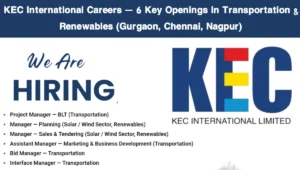 KEC International Careers