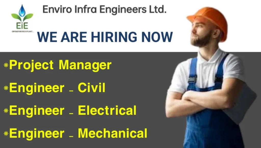Urgent Recruitment EIE Renewables Pvt. Ltd
