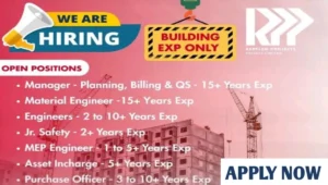 Urgent Recruitment at Repplen Projects