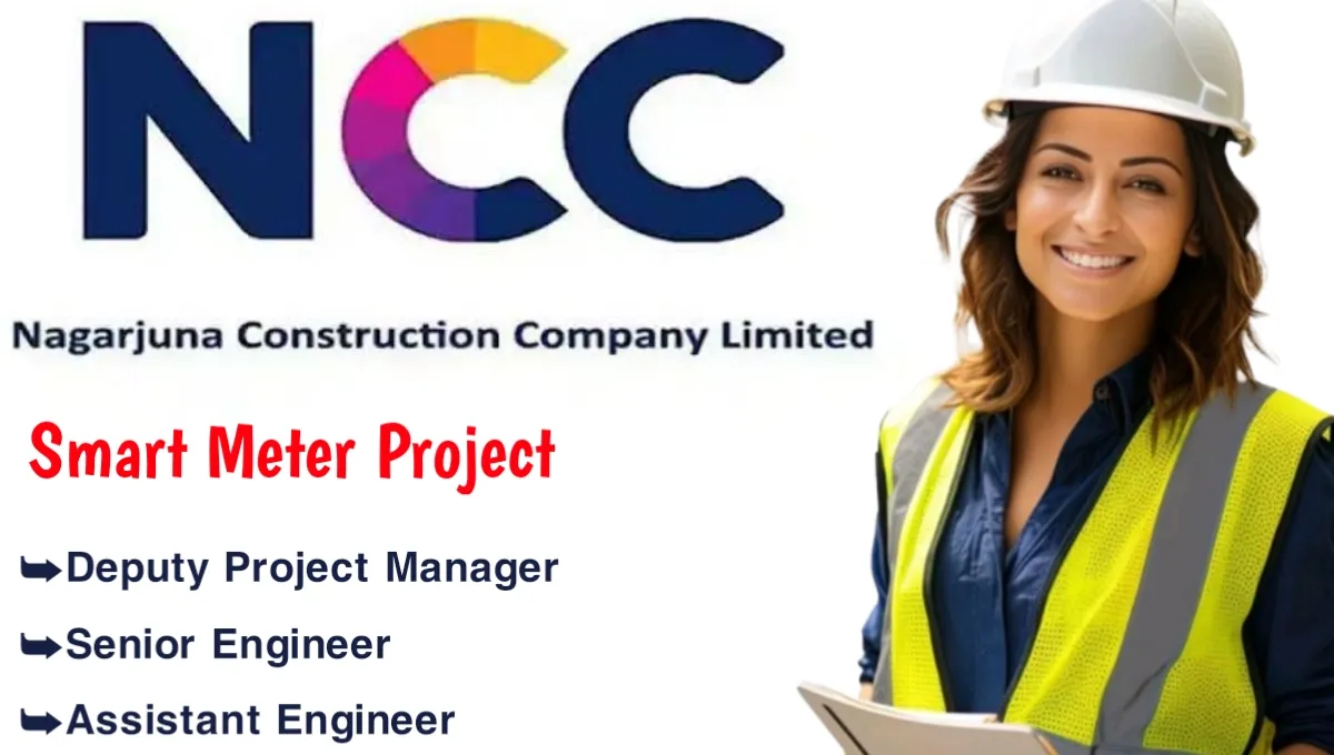 NCC Limited Recruitment 2025 | Smart Meter Project Maharashtra – Apply Now