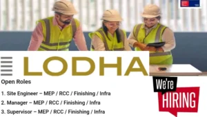 Lodha Group Walk-in Drive