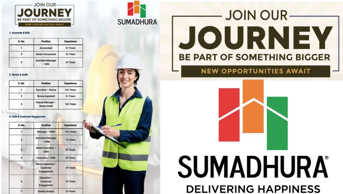 Careers at Sumadhura Group
