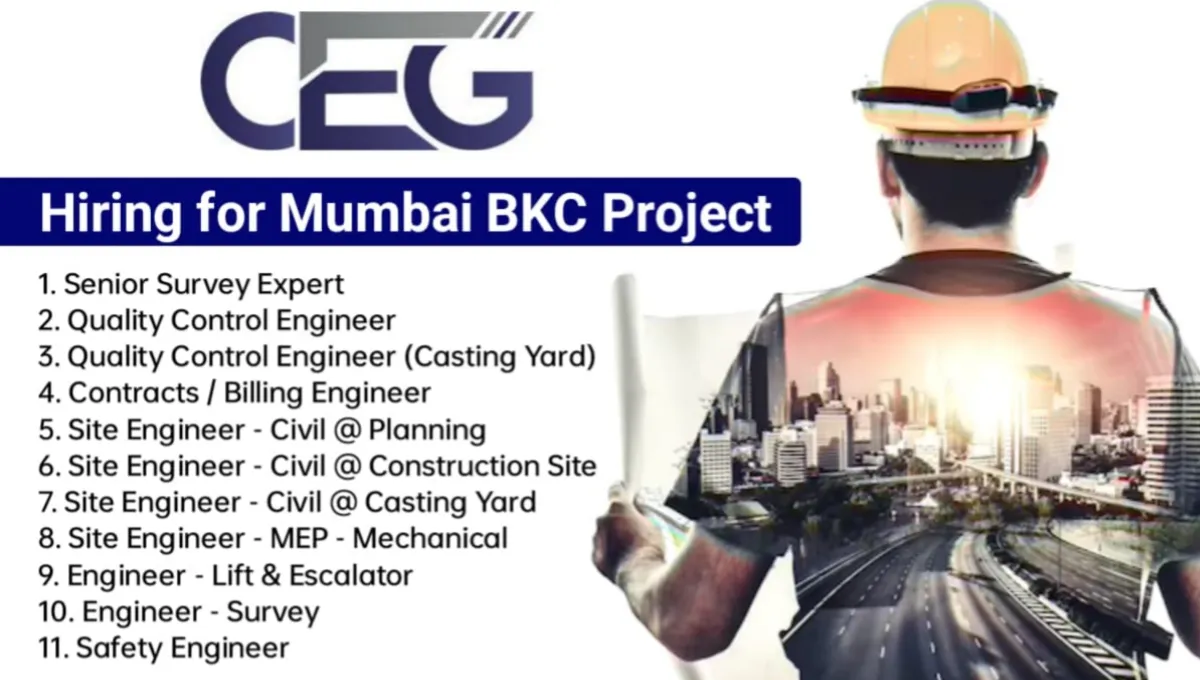 Hiring for Mumbai BKC Project