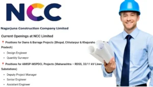 NCC Limited Careers 2025