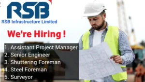 RSB Infrastructure Pvt Ltd Vacancy