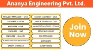 Ananya Engineering Pvt Ltd Hiring