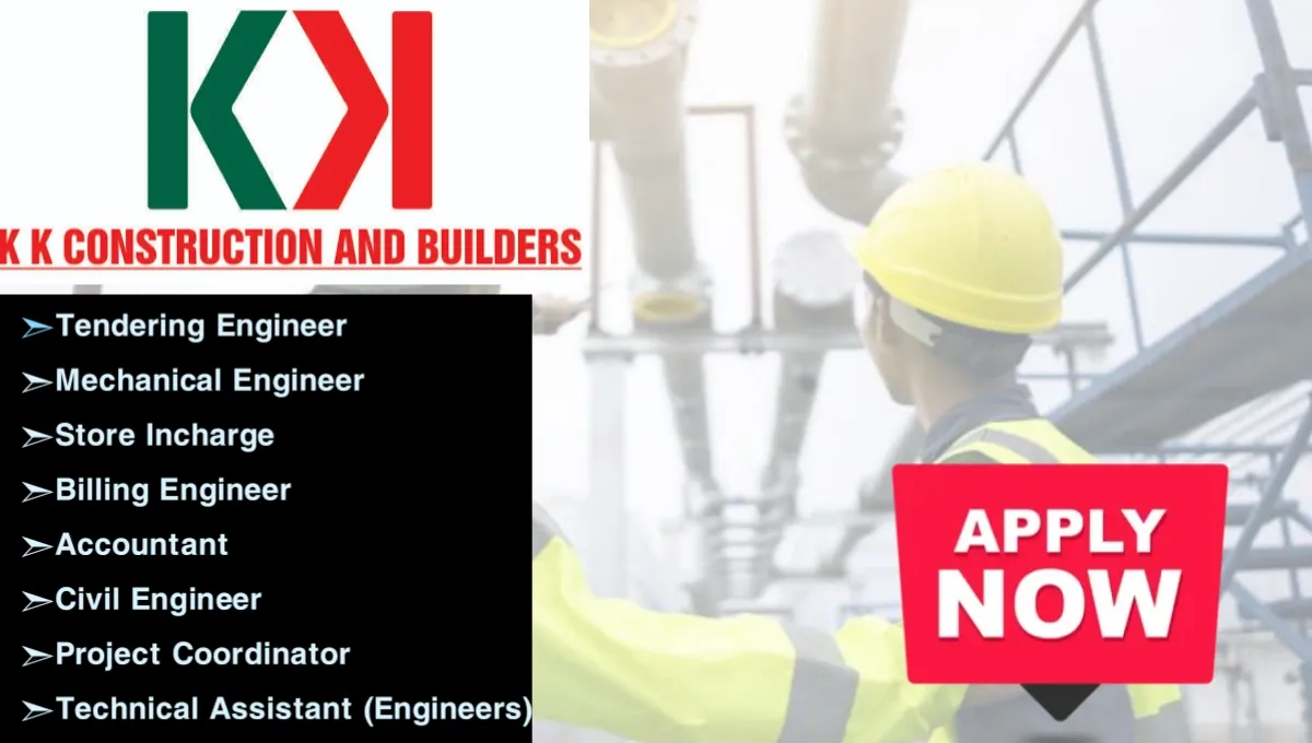 Walk-In Interview at KK Construction and Builders