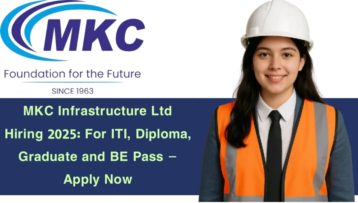 MKC Infrastructure Ltd Urgent Required