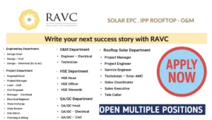 RAVC Solar Recruitment