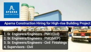 Aparna Constructions Recruitment