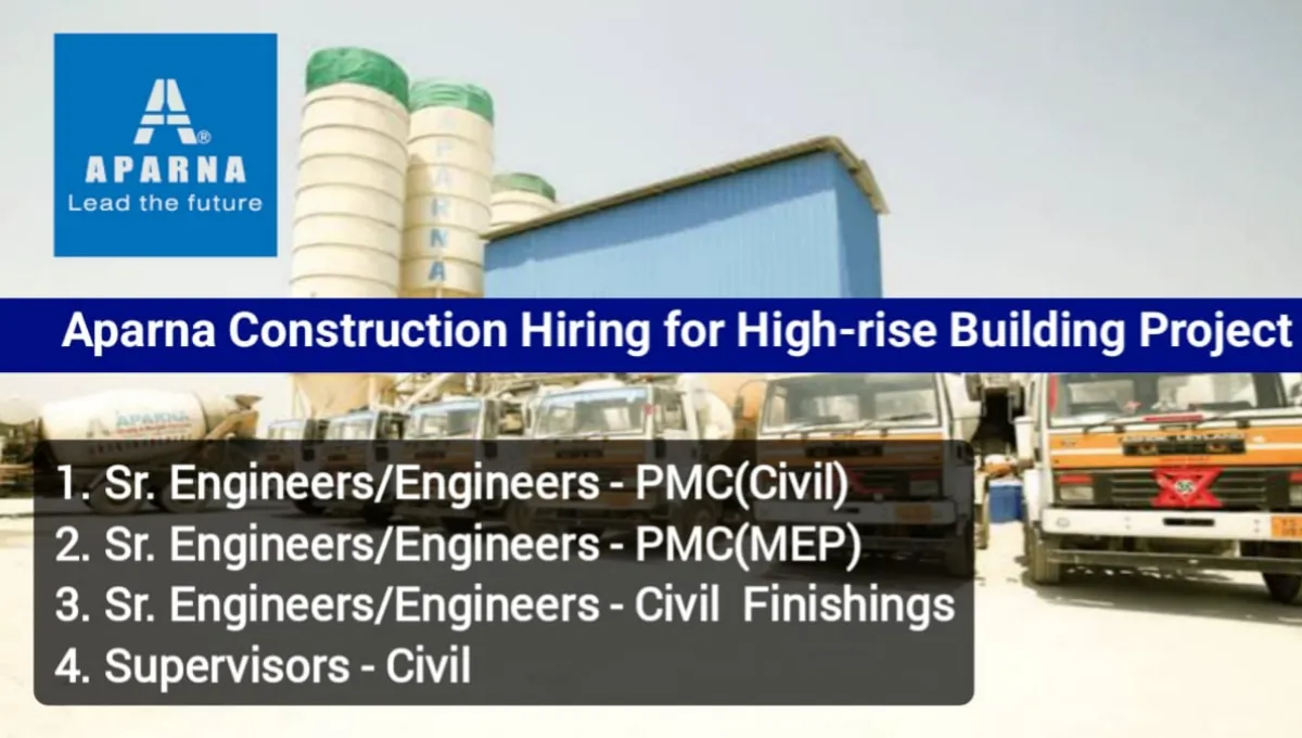 Aparna Constructions Recruitment