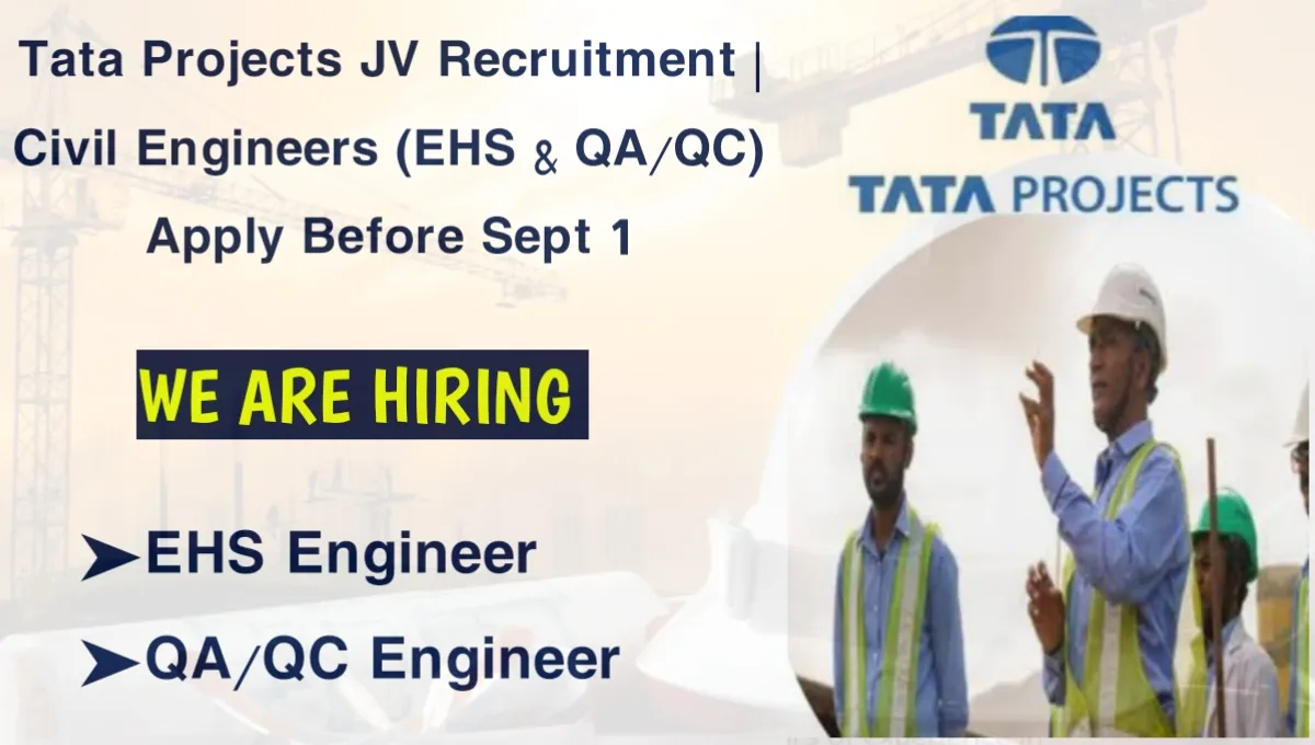 Tata Projects JV Recruitment