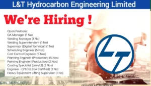 L&T Hydrocarbon Engineering Jobs