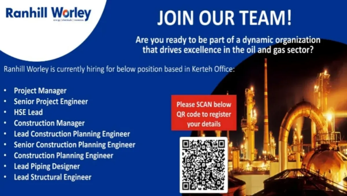 Ranhil Worley Job Vacancy 2025